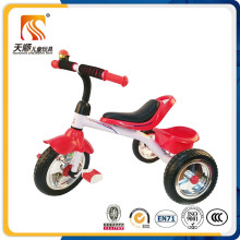 Chine Usine en gros trois roues Wheeler Kids Trike avec Bell et panier arrière